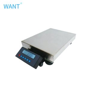 CHARACTERISTIC Large range and high precision; intelligent counting / taring function; percentage function; unique base design, stable structure; large size 304 stainless steel weighing pan, all steel plate bracket, indicator and scale body can be connected and separated, suitable for paint industy, use In harsh environments, LCD display, full range tare; optional built-in rechargeable battery; optional RS232 interface, can be connected to computers, printers and other equipment. * 35x25cm large weighing pan is optional. When selecting 35x25cm pan, it can only be used separately.