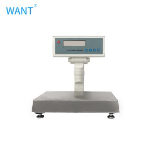 WANT WT-B 30000g1g digital electronic balance CHARACTERISTIC Large range and high precision; intelligent counting / taring function; percentage function; unique base design, stable structure; large size 304 stainless steel weighing pan, all steel plate bracket, indicator and scale body can be connected and separated, suitable for paint industy, use In harsh environments, LCD display, full range tare; optional built-in rechargeable battery; optional RS232 interface, can be connected to computers, printers and other equipment. * 35x25cm large weighing pan is optional. When selecting 35x25cm pan, it can only be used separately.